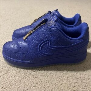 Nike Women Size 8 Air Force 1 LXX DR9842-400 Serena Williams Sneakers Shoes Blue